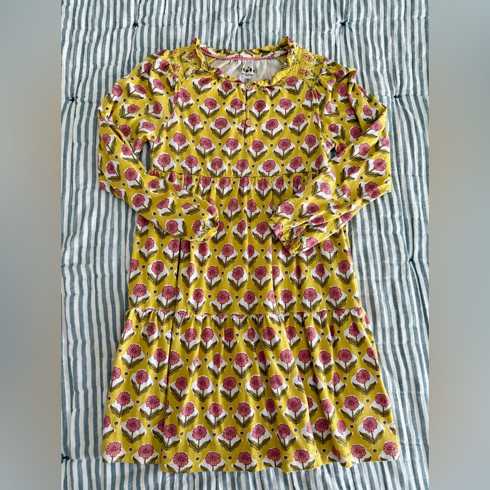 7/8 Mini Boden Long Sleeve Dress